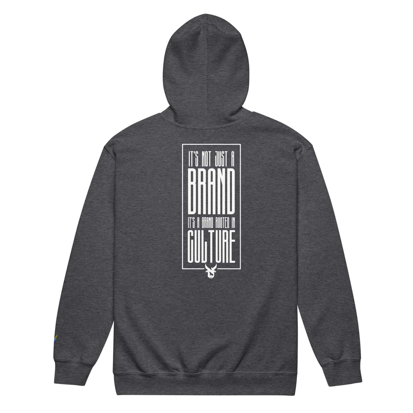 BIG Aleph Logo zip hoodie