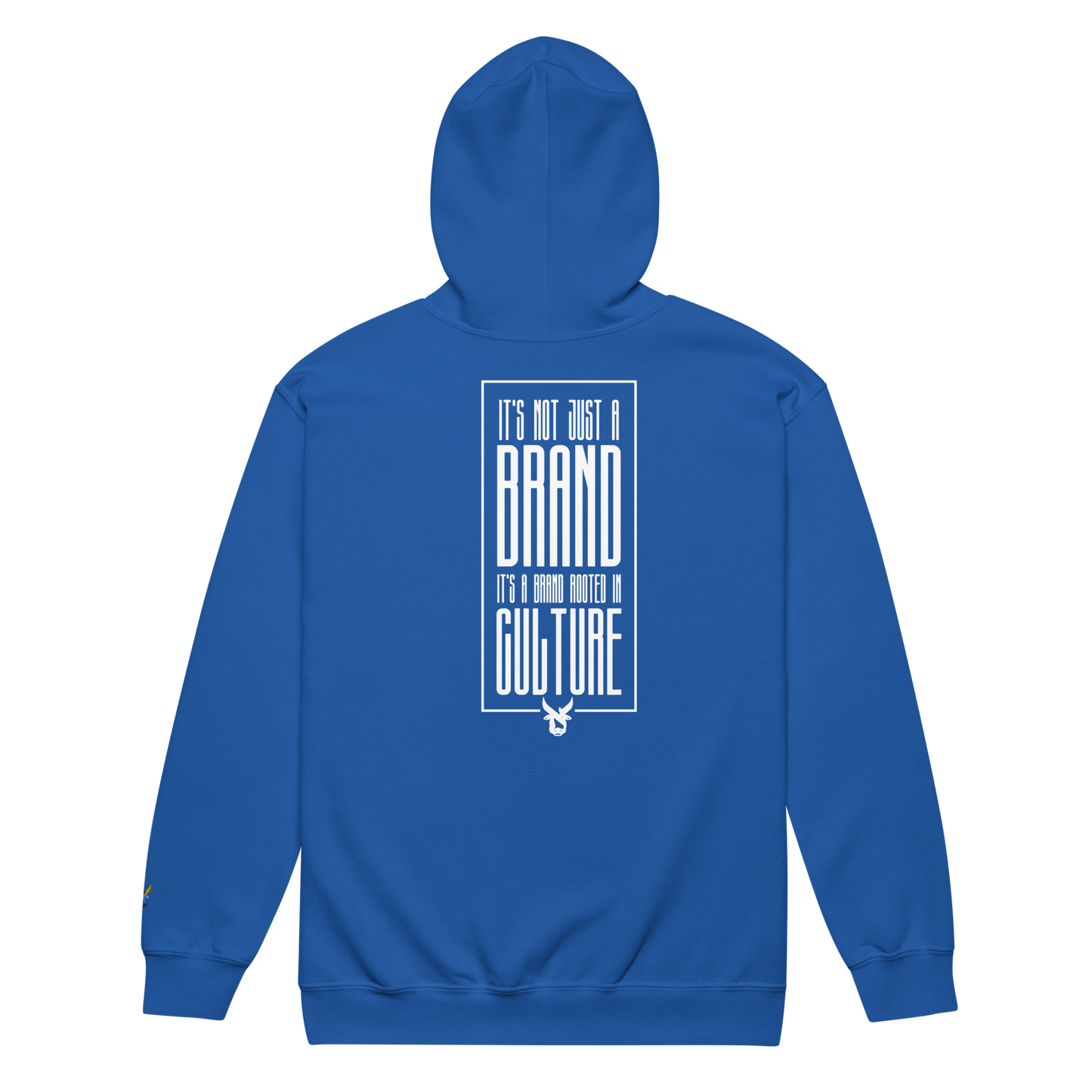 BIG Aleph Logo zip hoodie