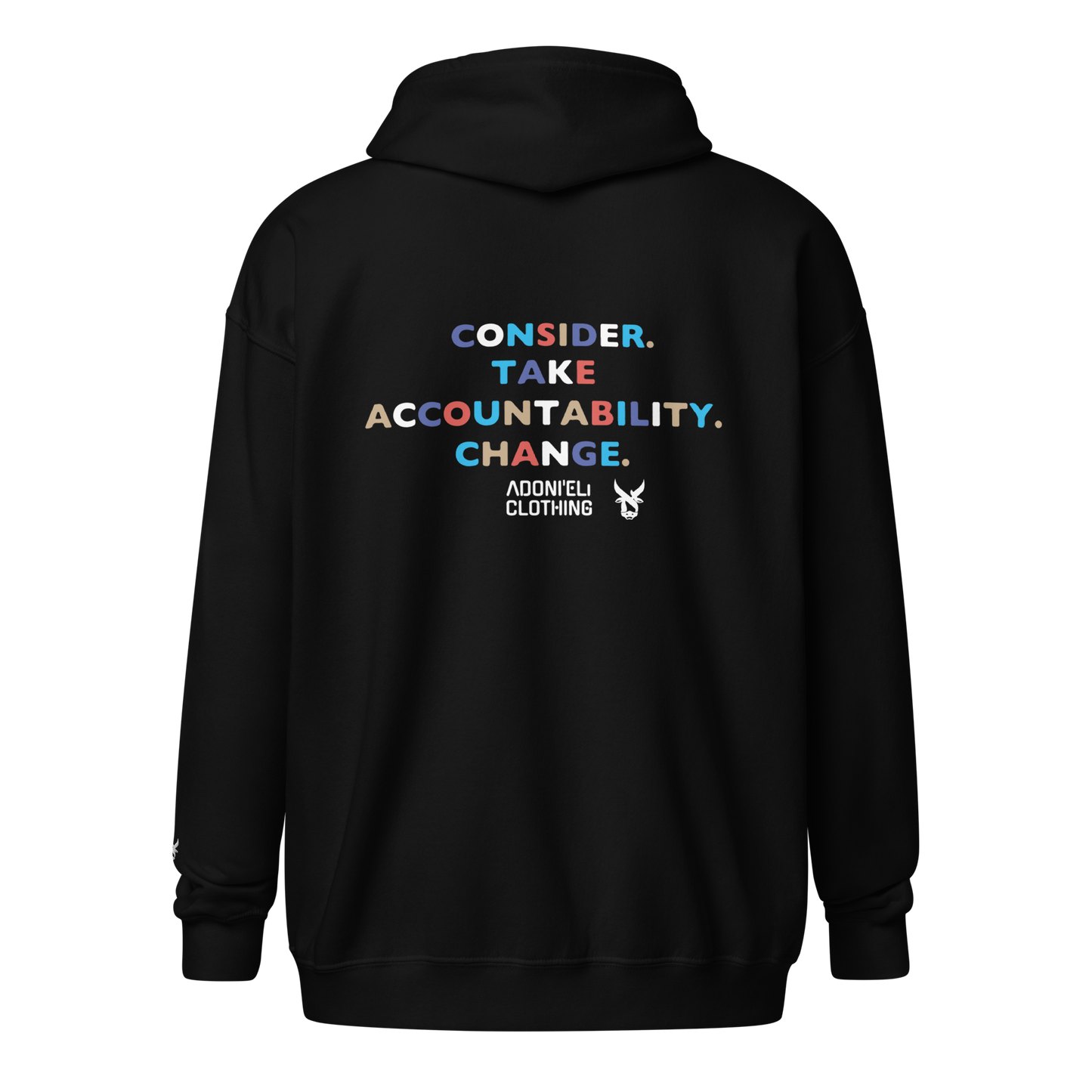BETHINK zip hoodie