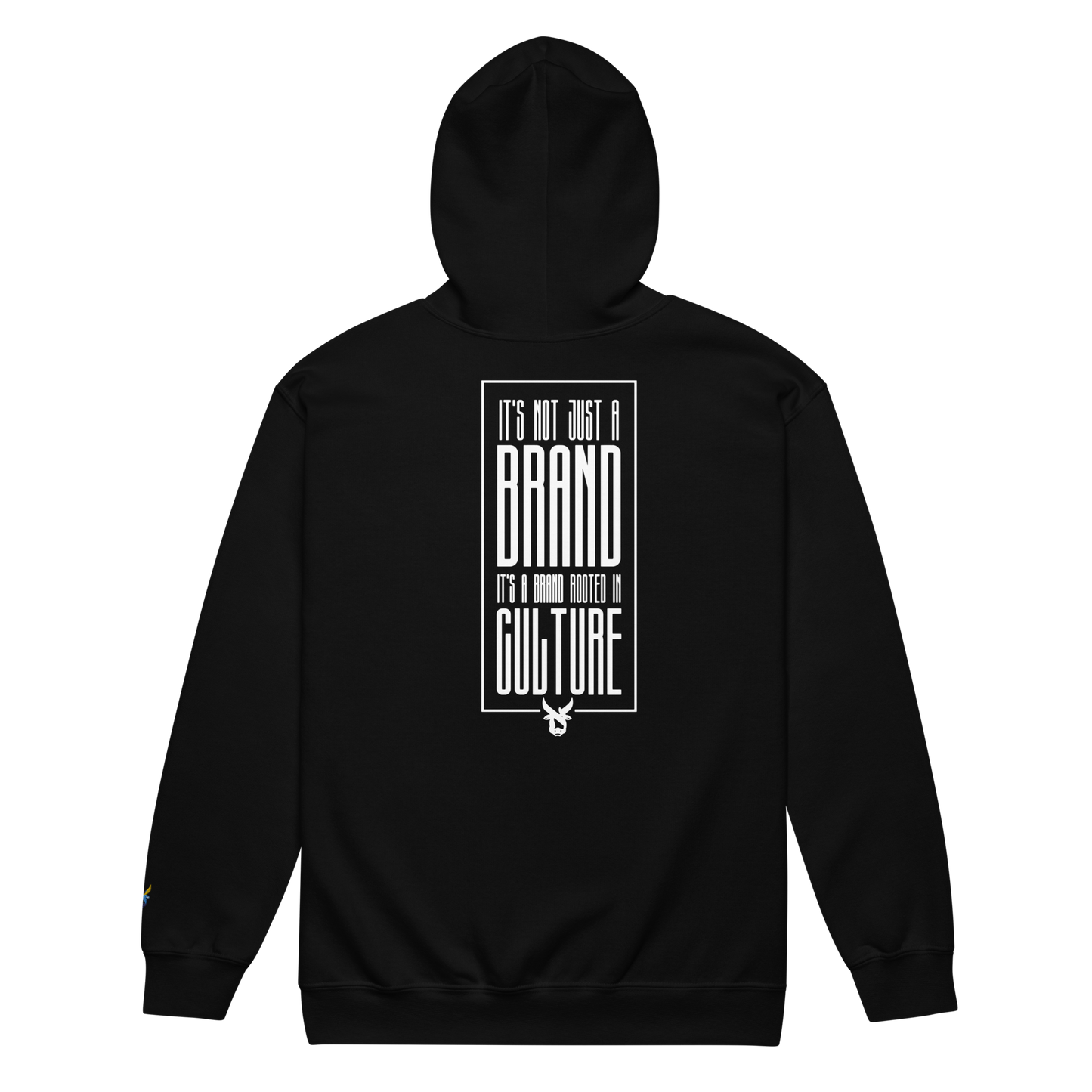 BIG Aleph Logo zip hoodie