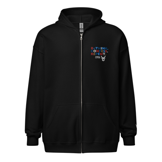 BETHINK zip hoodie