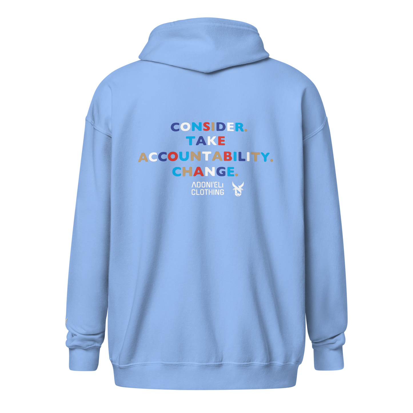 BETHINK zip hoodie