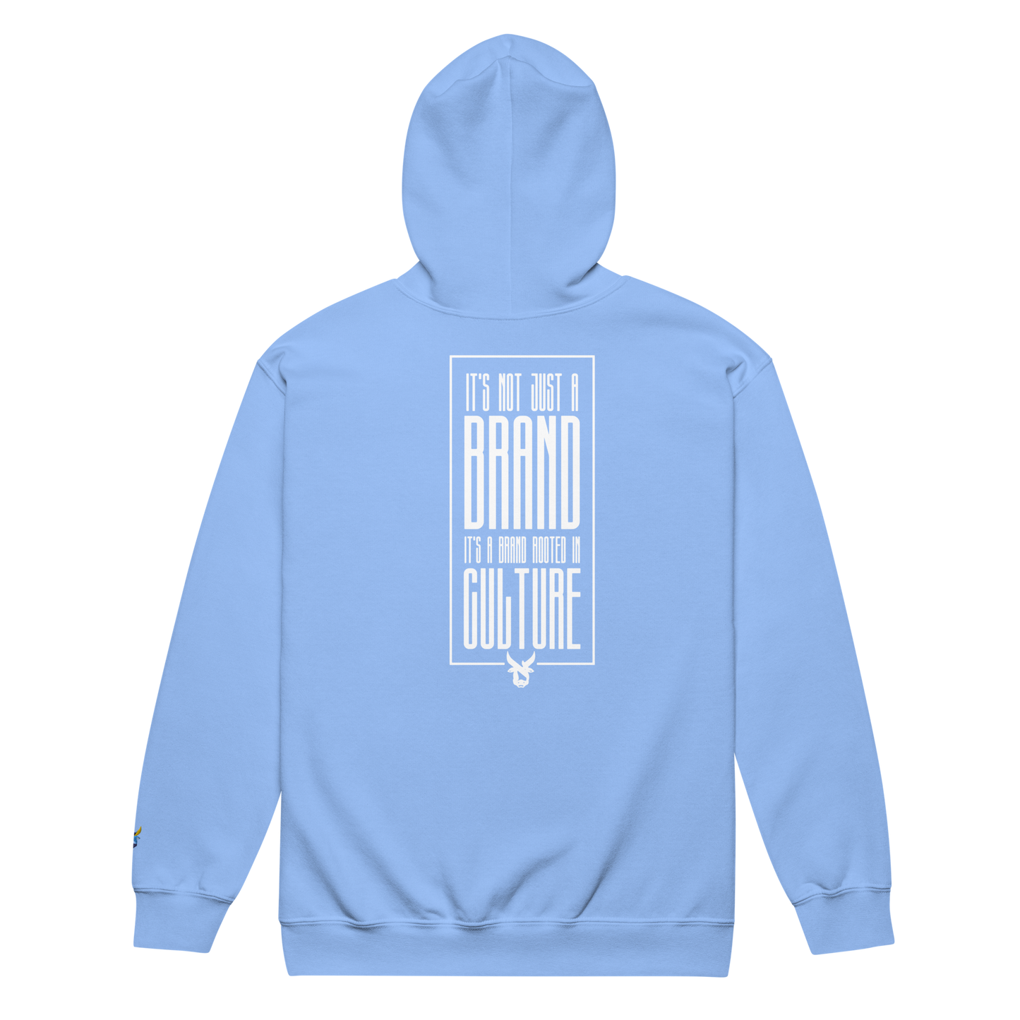 BIG Aleph Logo zip hoodie