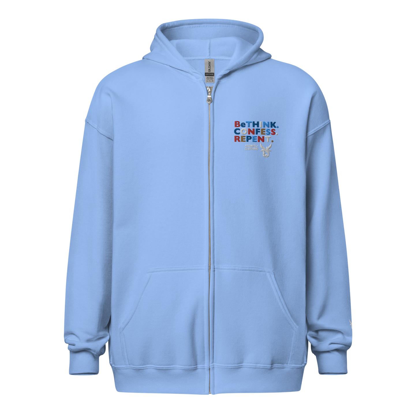 BETHINK zip hoodie
