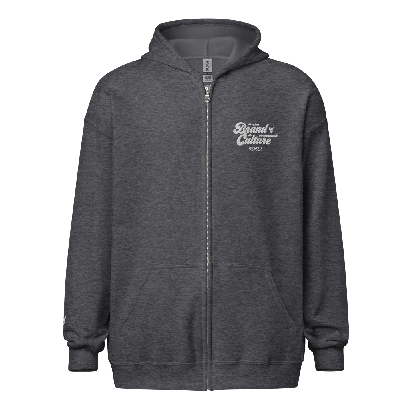 Rooted In Culture zipped hoodie