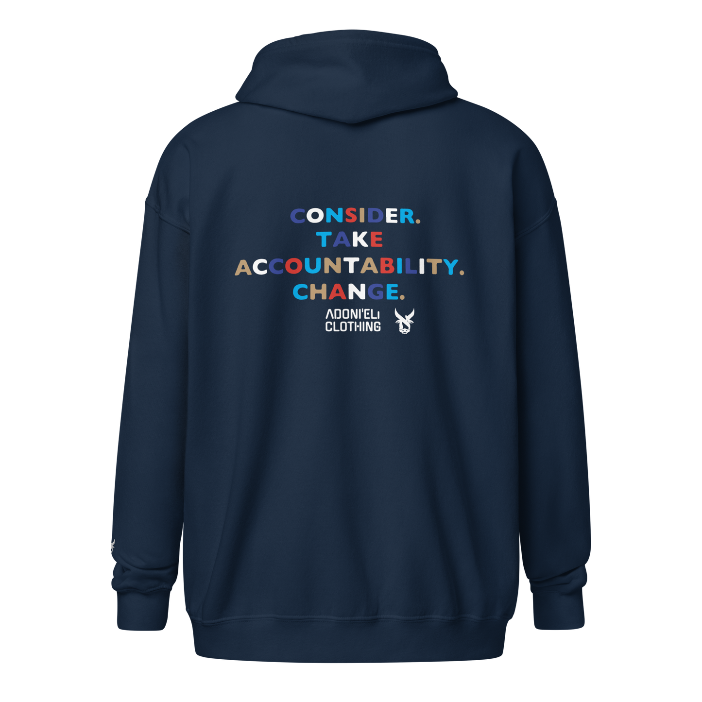 BETHINK zip hoodie