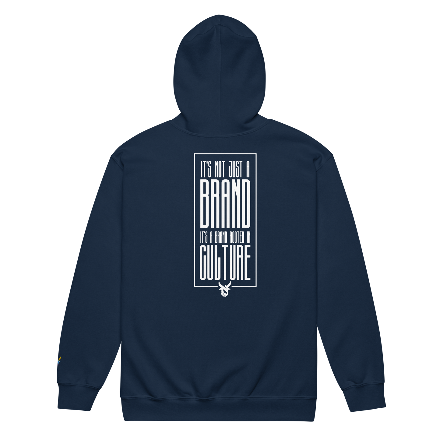 BIG Aleph Logo zip hoodie