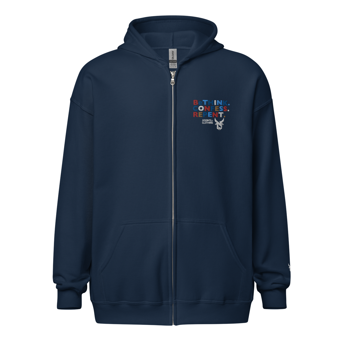BETHINK zip hoodie