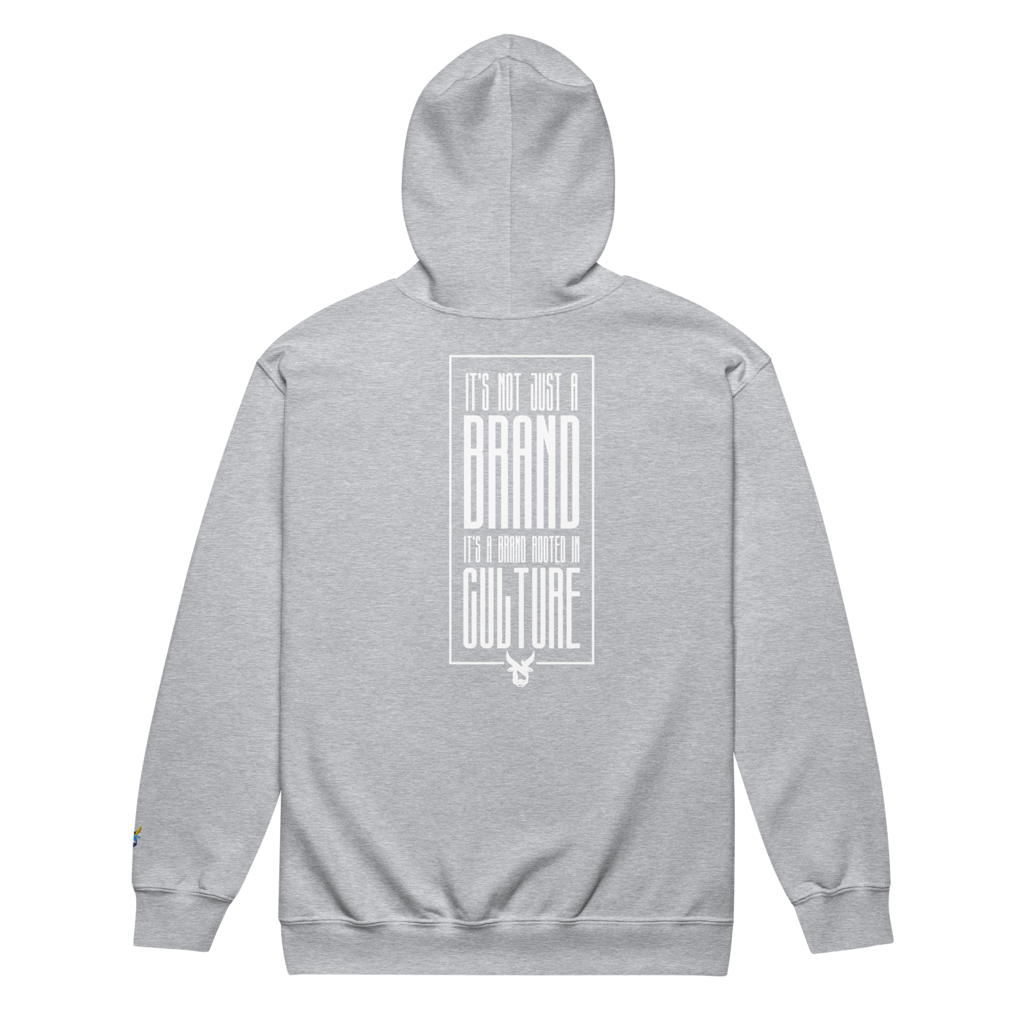 BIG Aleph Logo zip hoodie