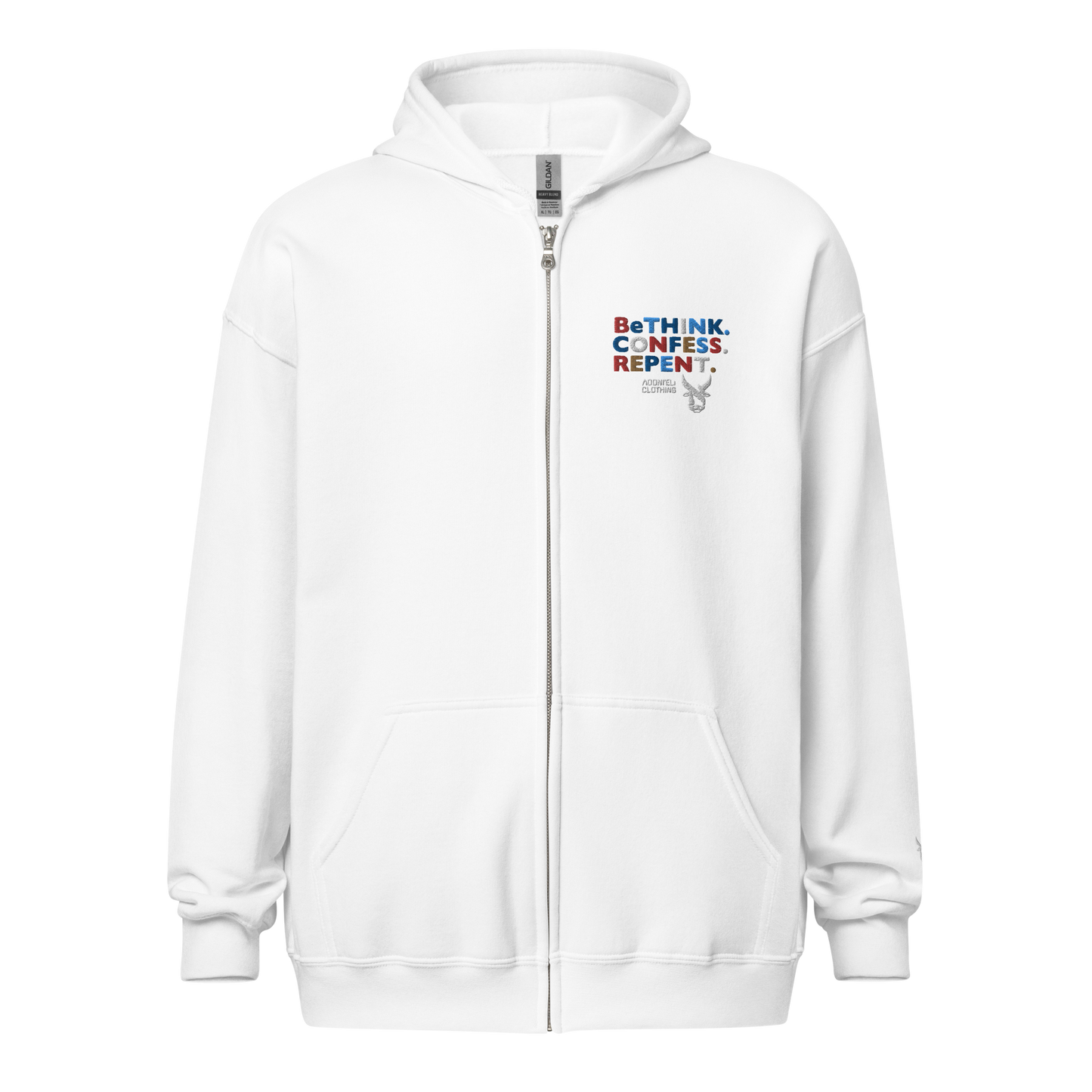 BETHINK zip hoodie
