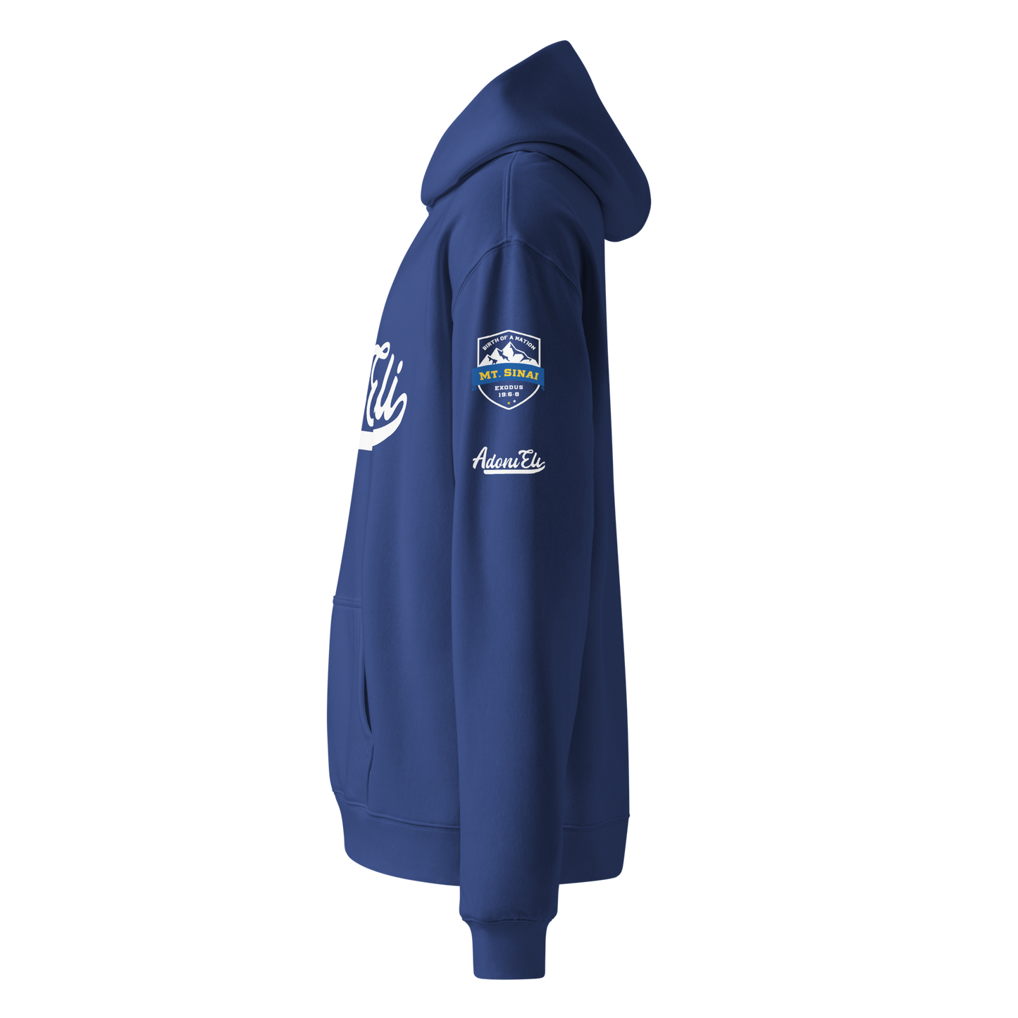 ADONI’ELI VARSITY oversized hoodie