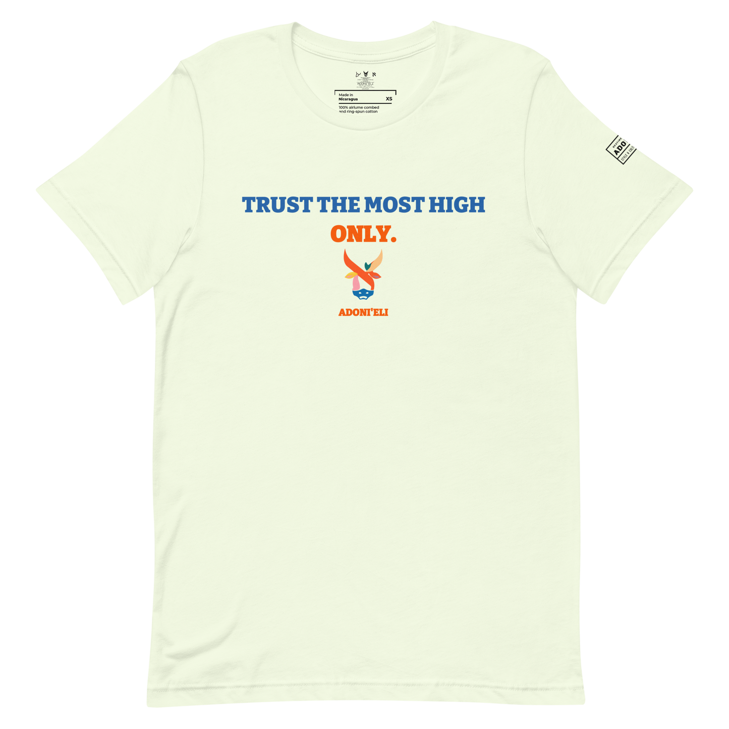 TRUST THE MOST HIGH ONLY. Tee